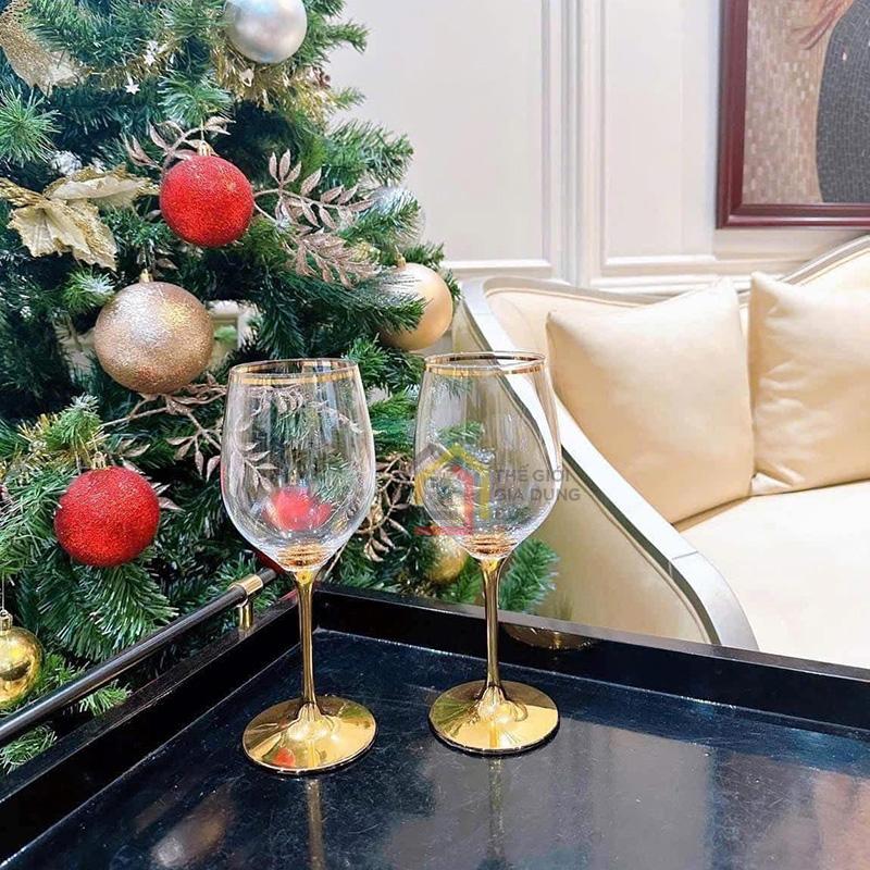 bo-6-ly-ruou-vang-rona-450ml-ma-vang-24k5 Bộ 6 Ly Rượu Vang Rona 450ml Mạ Vàng 24K