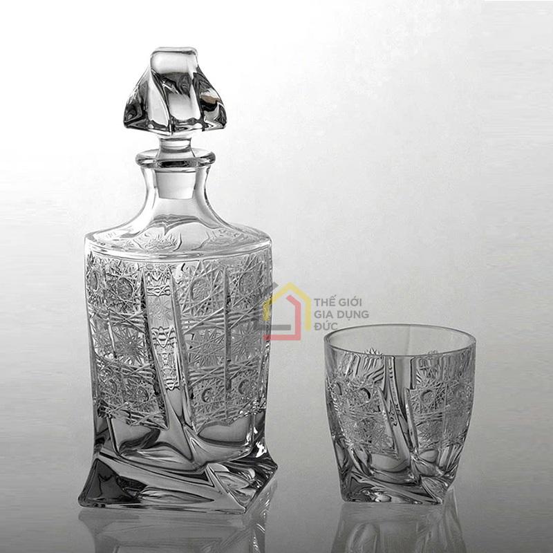 bo-binh-6-coc-pha-le-mai-bohemia-1-binh-770ml-6-coc-340ml (1) Bộ bình + 6 cốc pha lê mài Bohemia (1 bình 770ml + 6 cốc 340ml)