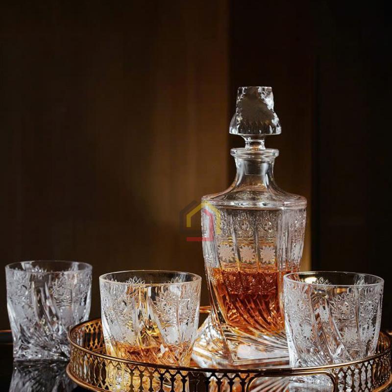 bo-binh-6-coc-pha-le-mai-bohemia-1-binh-770ml-6-coc-340ml (5) Bộ bình + 6 cốc pha lê mài Bohemia (1 bình 770ml + 6 cốc 340ml)