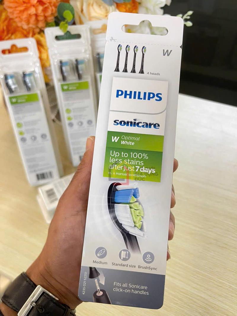 dau-ban-chai-sonic-w4-philips-hx6064-96-set-4-cai2 Đầu bàn chải Sonic W4 Philips HX6064/96 (set 4 cái)