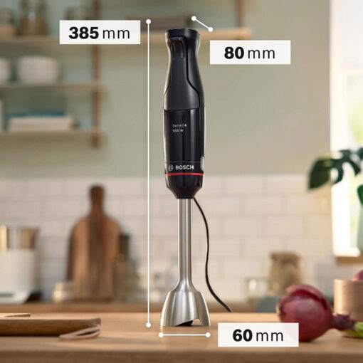 Máy xay cầm tay Bosch MSM4B6V2 đen - kèm hút chân không
