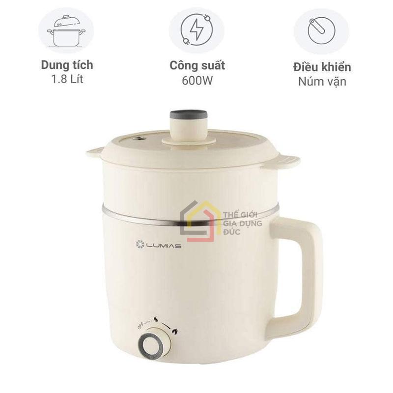 noi-dien-da-nang-lumias-lm-pm600-18l-steam-kem-xung-hap Nồi điện đa năng Lumias LM-PM600 1,8L (Steam kèm xửng hấp)