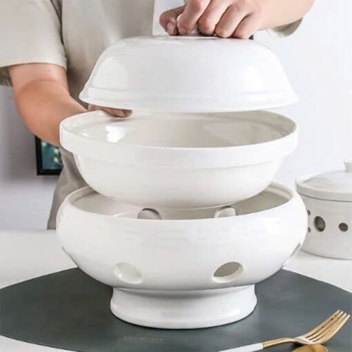Set Bát Sứ Hâm Nóng 7 Món