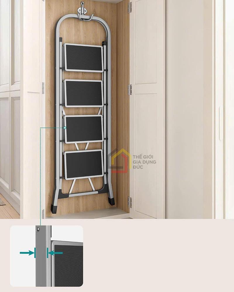 thang-nhom-gap-gon-cao-cap-4-bac-songmics2 Thang nhôm gấp gọn cao cấp 4 bậc Songmics