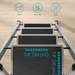 Thang nhôm gấp gọn cao cấp 4 bậc Songmics