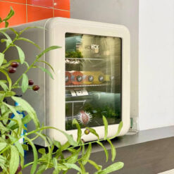 Tủ lạnh đựng mỹ phẩm và đồ uống HCK 48L màu kem