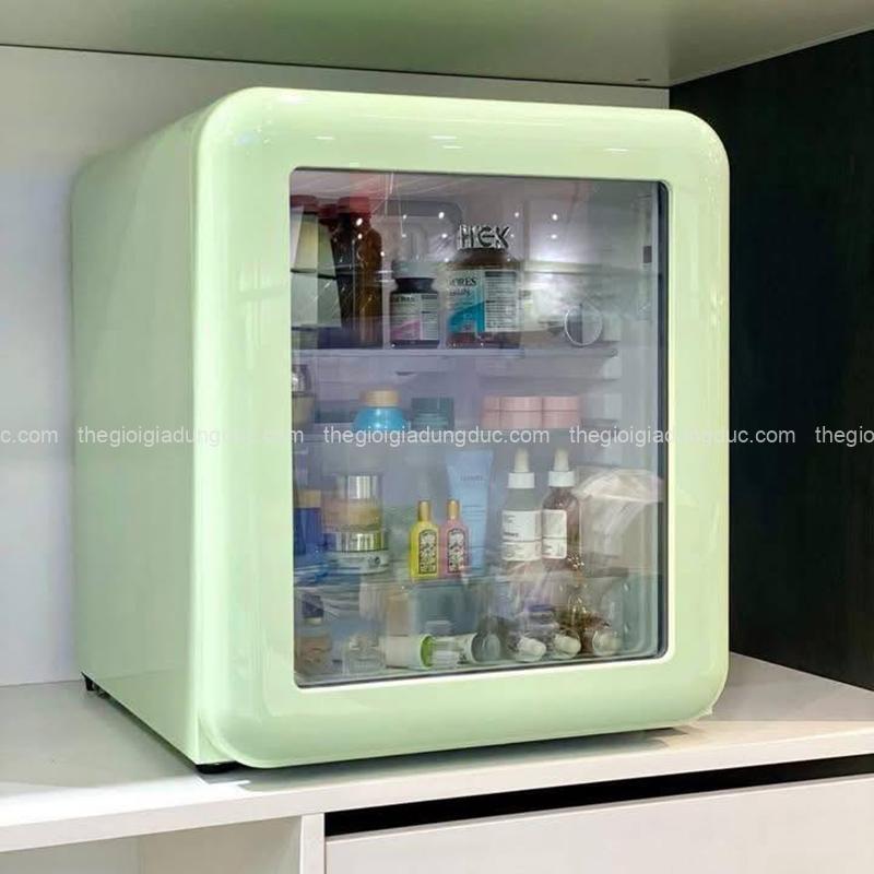 tu-lanh-dung-my-pham-va-do-uong-hck-48l-mau-kem (5) Tủ lạnh đựng mỹ phẩm và đồ uống HCK 48L