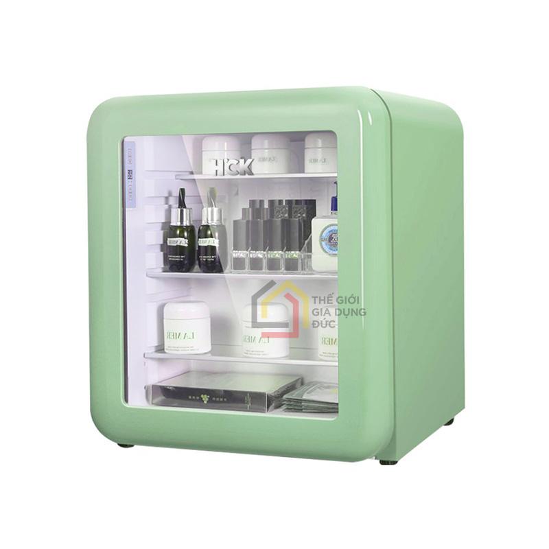 SC-46RGE-3 - 1 Tủ lạnh mỹ phẩm và đồ uống HCK 48L (màu xanh mint)