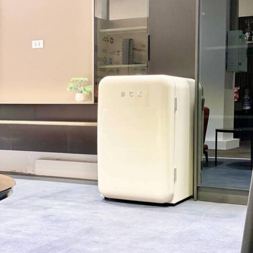 Tủ lạnh Retro HCK 107L (Kem)