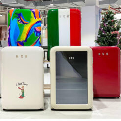 Tủ lạnh Retro HCK Italy Flag (Xanh) 107L