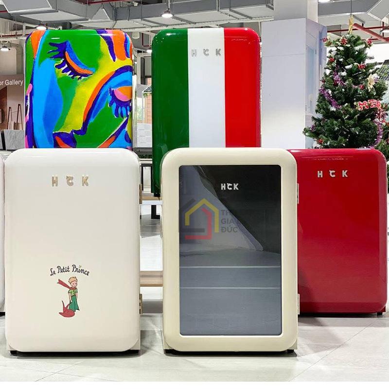 tu-lanh-retro-hck-italy-flag-xanh-107l4 Tủ lạnh Retro HCK Italy Flag (Xanh) 107L