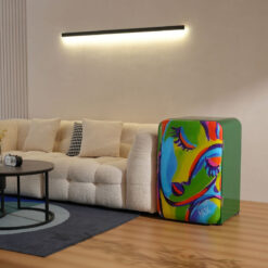 Tủ lạnh Retro HCK Sleepy Girl (Xanh) 107L