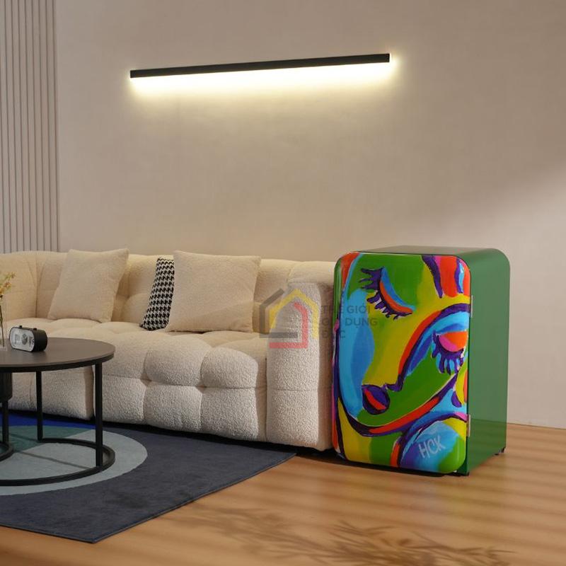 tu-lanh-retro-hck-sleepy-girl-xanh-107l4 Tủ lạnh Retro HCK Sleepy Girl (Xanh) 107L