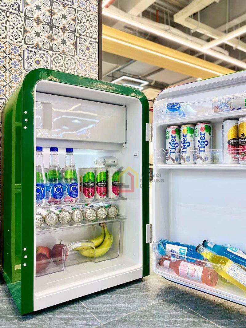 tu-lanh-retro-hck-sleepy-girl-xanh-107l4 Tủ lạnh Retro HCK Sleepy Girl (Xanh) 107L