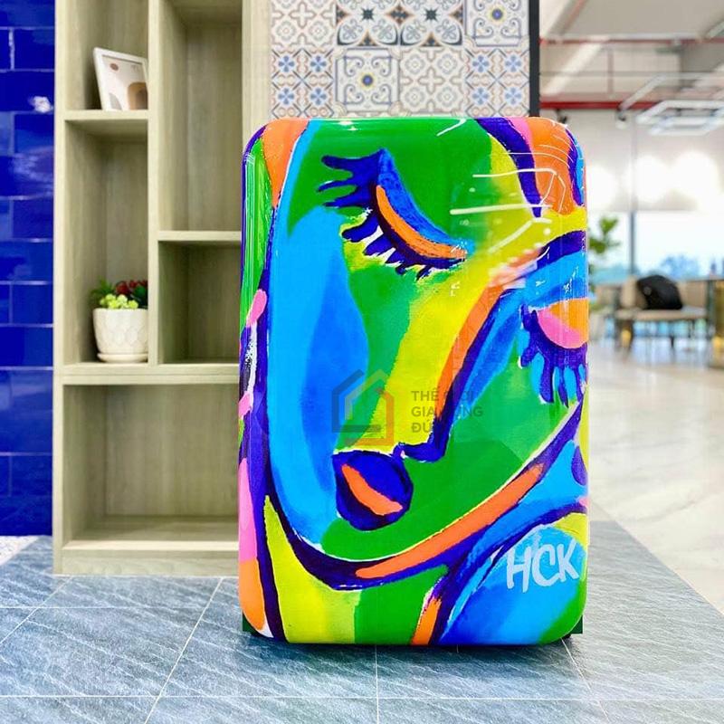 tu-lanh-retro-hck-sleepy-girl-xanh-107l6 Tủ lạnh Retro HCK Sleepy Girl (Xanh) 107L