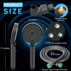 Vòi Hoa Sen Tiết Kiệm Nước TOCLL - Hàng Amazon