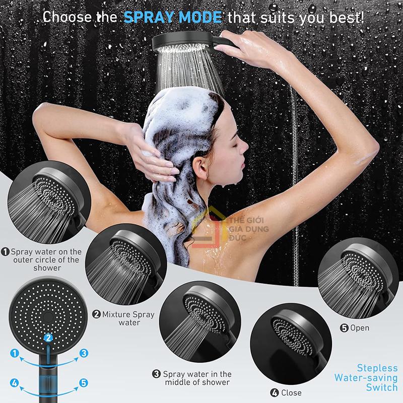 voi-hoa-sen-tiet-kiem-nuoc-tocll-hang-amazon2 Vòi Hoa Sen Tiết Kiệm Nước TOCLL - Hàng Amazon