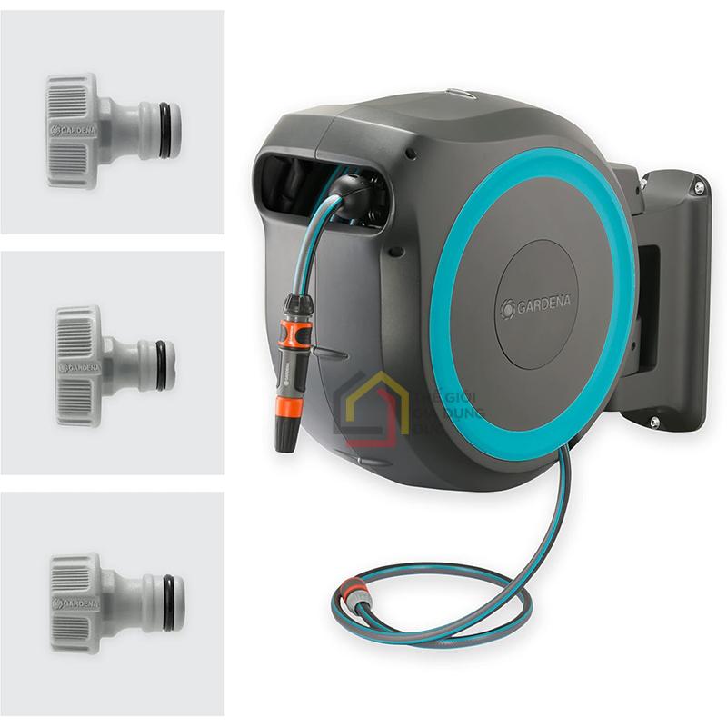 voi-tuoi-cay-rut-gon-gardena-25m8 Vòi tưới cây rút gọn Gardena 25m
