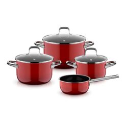 Bộ nồi WMF Fusiontec Essential Pro 4 món (3 nồi, 1 quánh)