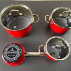Bộ nồi WMF Fusiontec Essential Pro 4 món (3 nồi, 1 quánh)