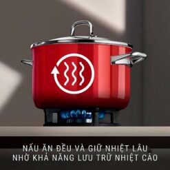 Bộ nồi WMF Fusiontec Essential Pro 4 món (3 nồi, 1 quánh)