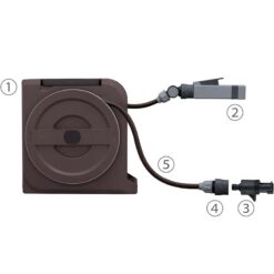 Bộ Vòi Tưới Cây 4 Chế Độ NANO NEXT 10m Takagi - RM1110BR