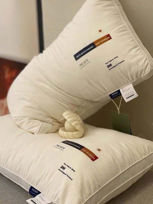 Gối đậu nành kháng khuẩn Madrid Scotchgard từ L'M Meser (1 cái)