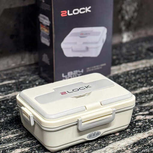 Hộp cơm cắm điện 3 ngăn inox 2Lock Korea