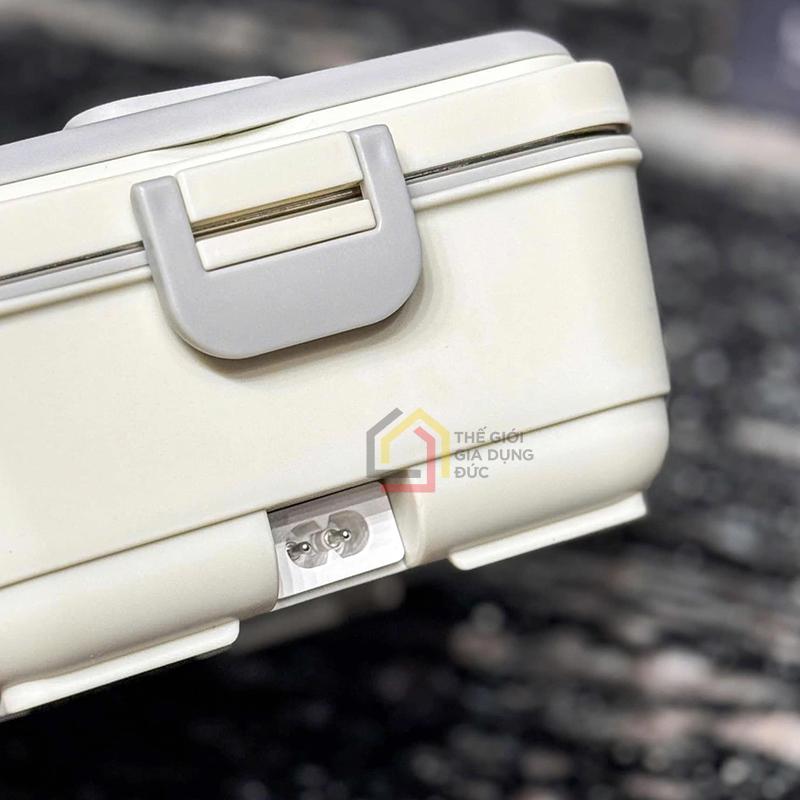 hop-com-cam-dien-3-ngan-inox-2lock-korea4 Hộp cơm cắm điện 3 ngăn inox 2Lock Korea