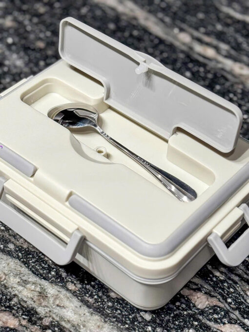 Hộp cơm cắm điện 3 ngăn inox 2Lock Korea