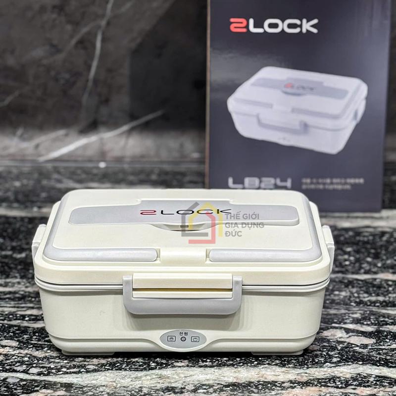 hop-com-cam-dien-3-ngan-inox-2lock-korea7 Hộp cơm cắm điện 3 ngăn inox 2Lock Korea