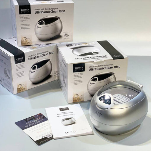 Máy làm sạch trang sức bằng sóng siêu âm Caso Ultra Sonic Clean
