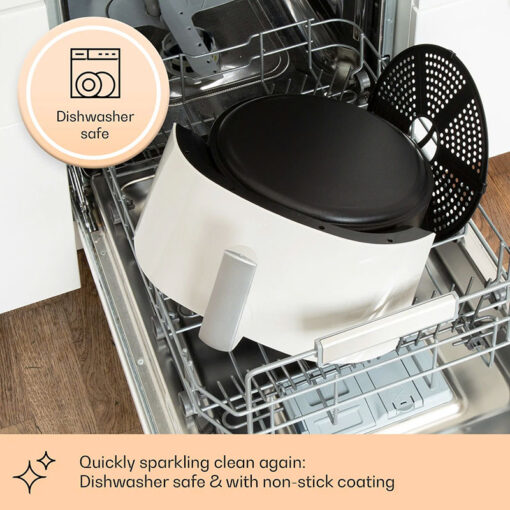 Nồi Chiên Không Khí Nóng Air Bloom Klarstein 7.5L - Tích Hợp Chức Năng Hấp
