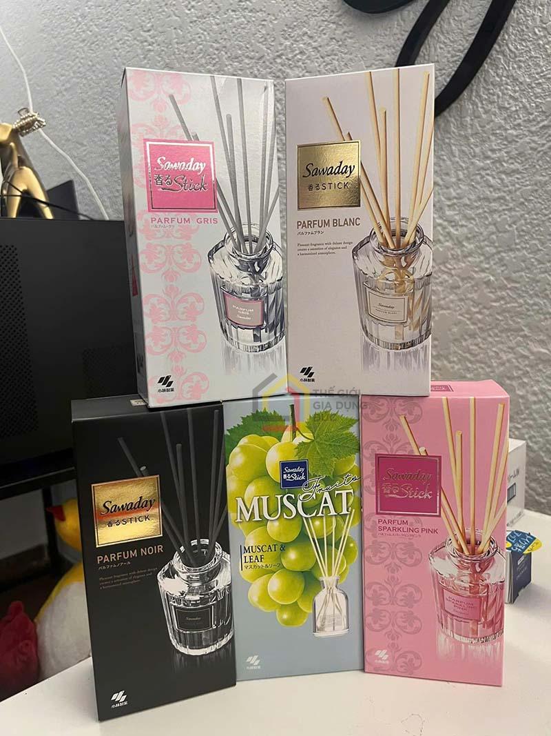 nuoc-hoa-khuech-tan-thom-phong-sawaday-stick-nhat-ban3 Nước hoa khuếch tán thơm phòng Sawaday Stick Nhật Bản