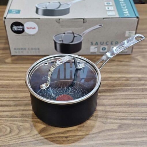 Quánh chống dính Tefal Jamie Oliver Home Cook 16cm có nắp