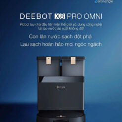 Robot hút bụi, lau nhà Ecovacs X8 Pro Omni
