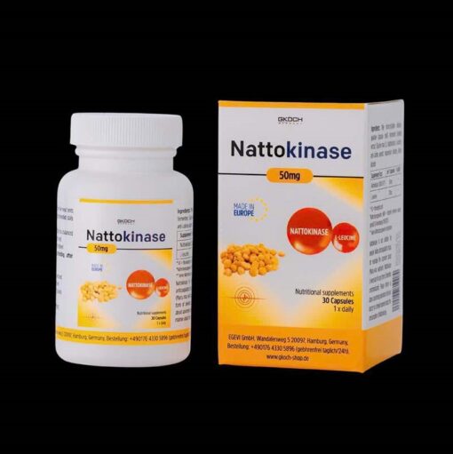Viên uống chống đột quỵ GKÖCH Nattokinase 30V