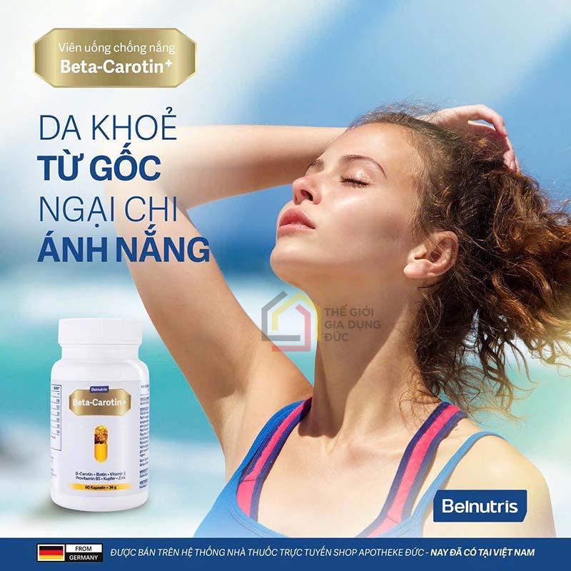 vien-uong-chong-nang-beta-carotin-60v1 Viên uống chống nắng Beta-Carotin+ 60V