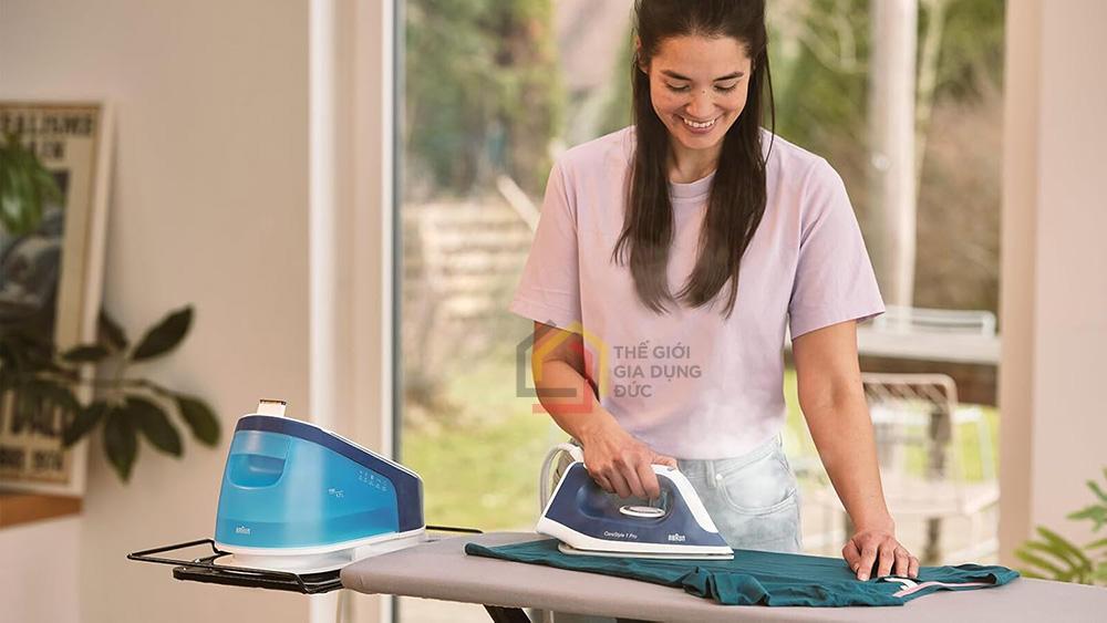 Bàn ủi hơi nước cao cấp Braun Carestyle 1Pro IS1512BL