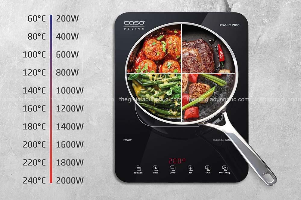 Bếp từ đơn Caso ProSlim 2000