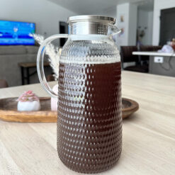 Bình nước thủy tinh chịu nhiệt dung tích lớn 2,4L Aofmee