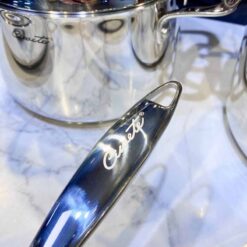 Bộ nồi chảo inox CIWETE cao cấp - set 7 món đa năng