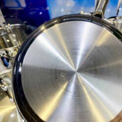 Bộ nồi inox cao cấp Ciwete 7 món (2 chảo chống dính)