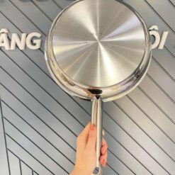 Chảo thép inox lòng trơn WMF Flanne