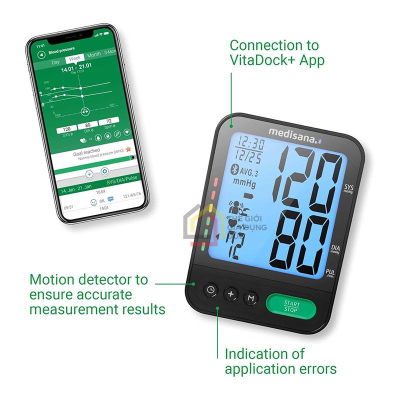 may-do-huyet-ap-medisana-bu-580-connect4 Máy đo huyết áp Medisana BU 580 Connect