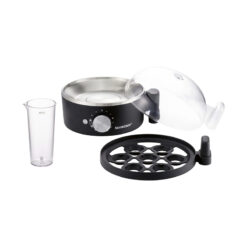 Máy luộc trứng Silvercrest 450W (đen, trắng)