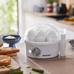 Máy luộc trứng Silvercrest 450W (đen, trắng)