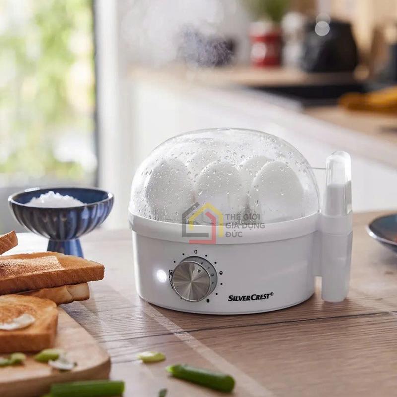 may-luoc-trung-silvercrest-450w (7) Máy luộc trứng Silvercrest 450W (đen, trắng)