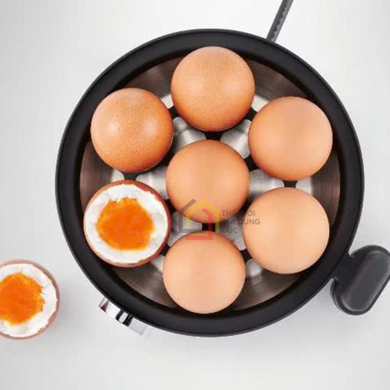 may-luoc-trung-silvercrest-450w (8) Máy luộc trứng Silvercrest 450W (đen, trắng)