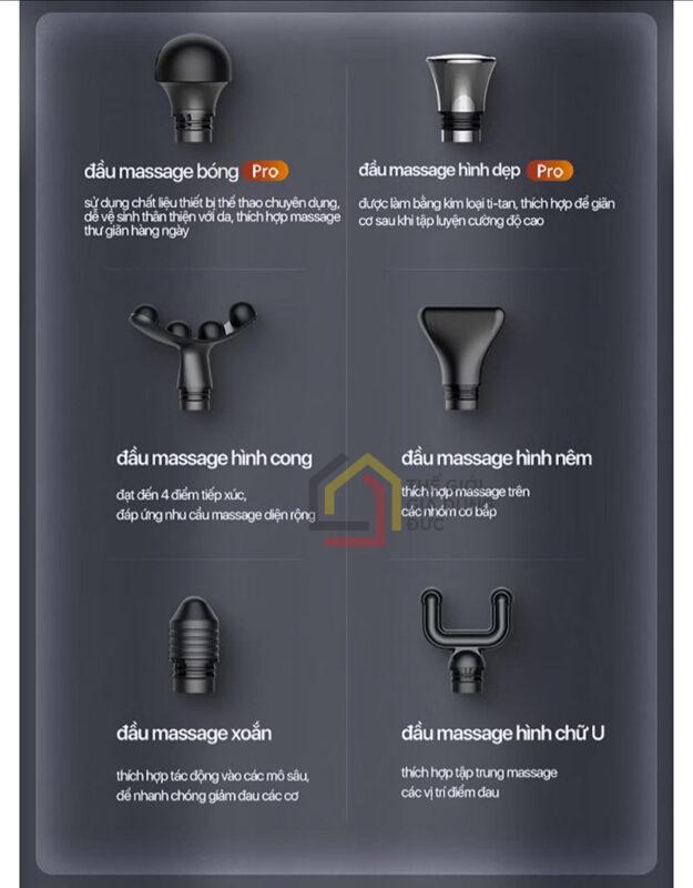 Máy massage cầm tay mini Philips PPM7501
